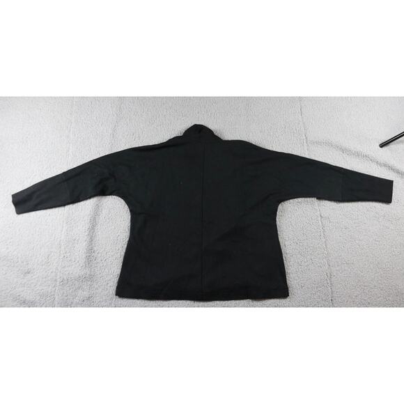 New Pact Organic Womens Jacket Xs Black Relaxed Fit  View Photos - Picture 3 of 9